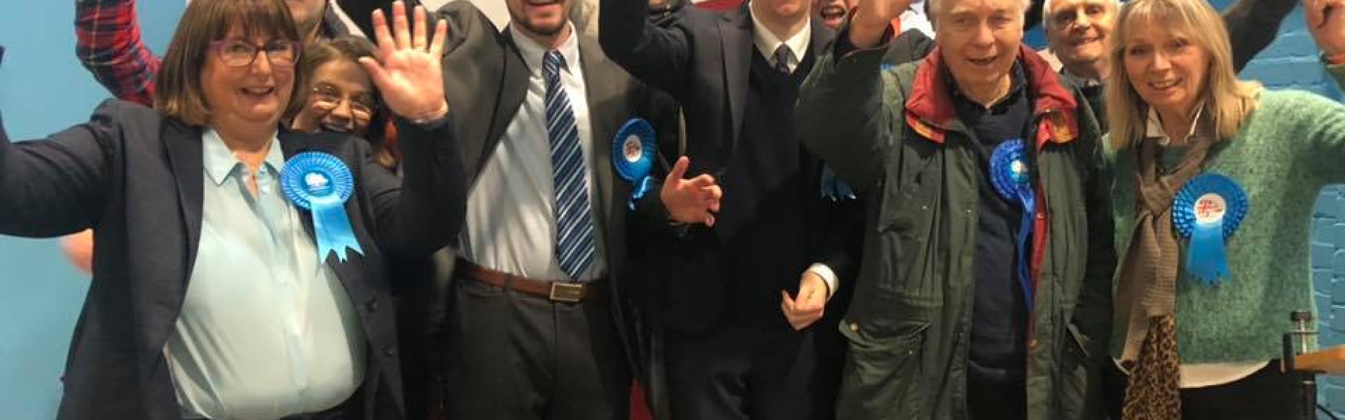 Gedling Conservatives GE win 2019 - Tom Randall MP